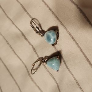 Beautiful sterling silver gemstone earrings